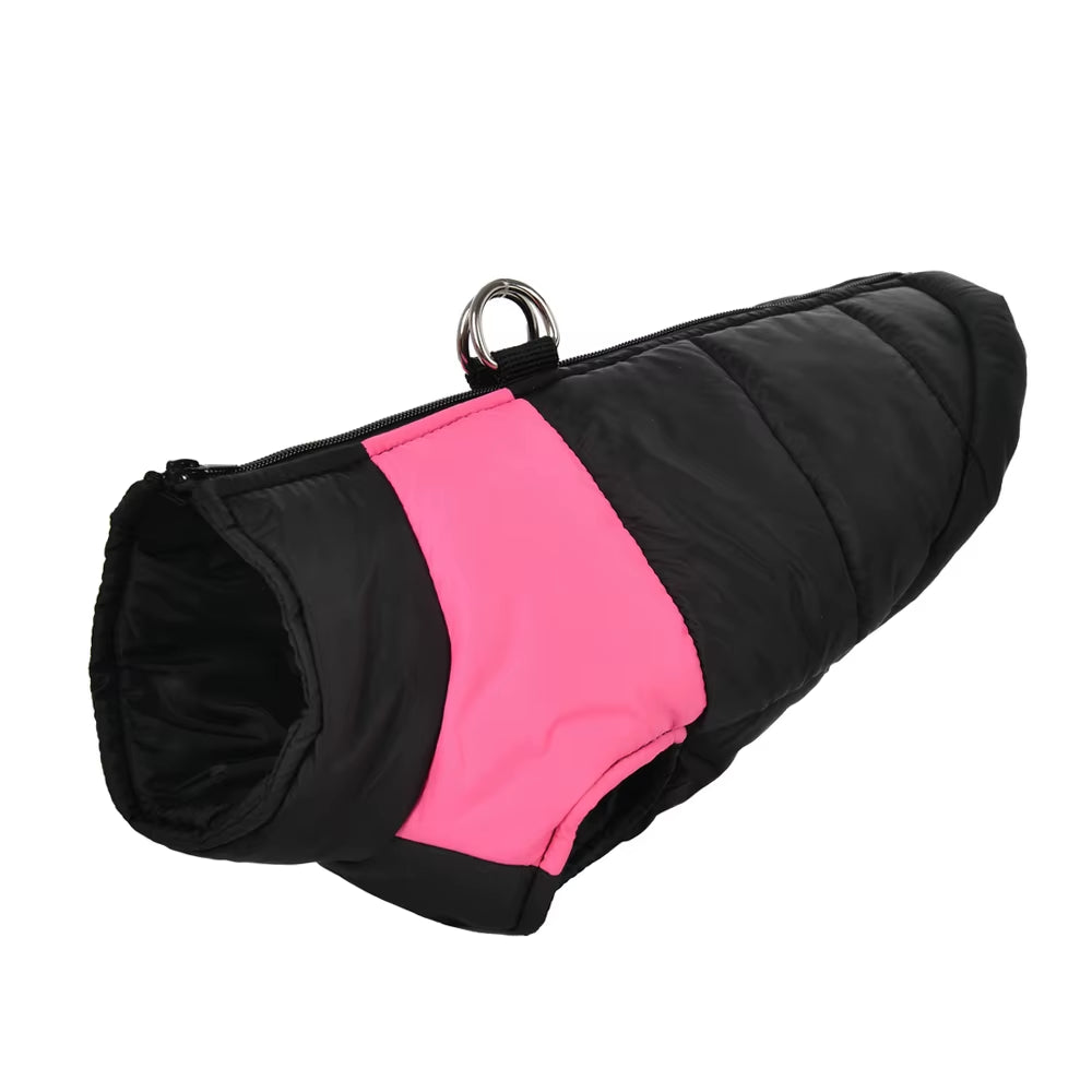 Premium Waterproof Winter Vest Jacket for Small Dogs & Cats - Cozy Outdoor Coat with D-Ring for Pugs, Labradors & More!
