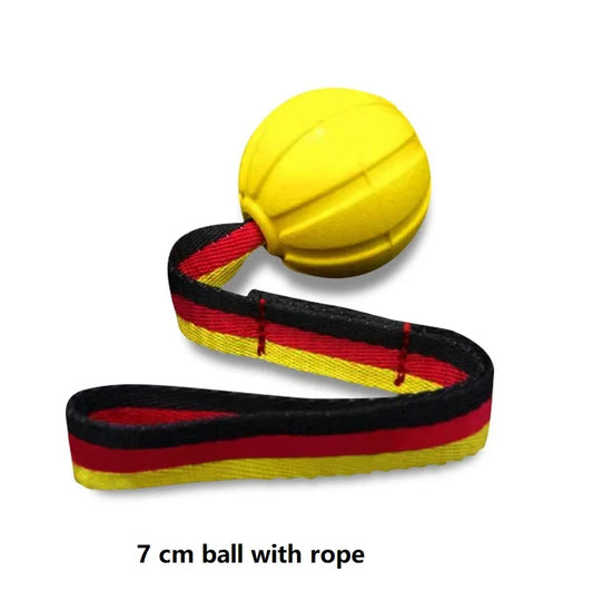 Durable Interactive Dog Toy Balls on a Rope - Perfect for Chewers of All Sizes, Floats & Ideal for Training!