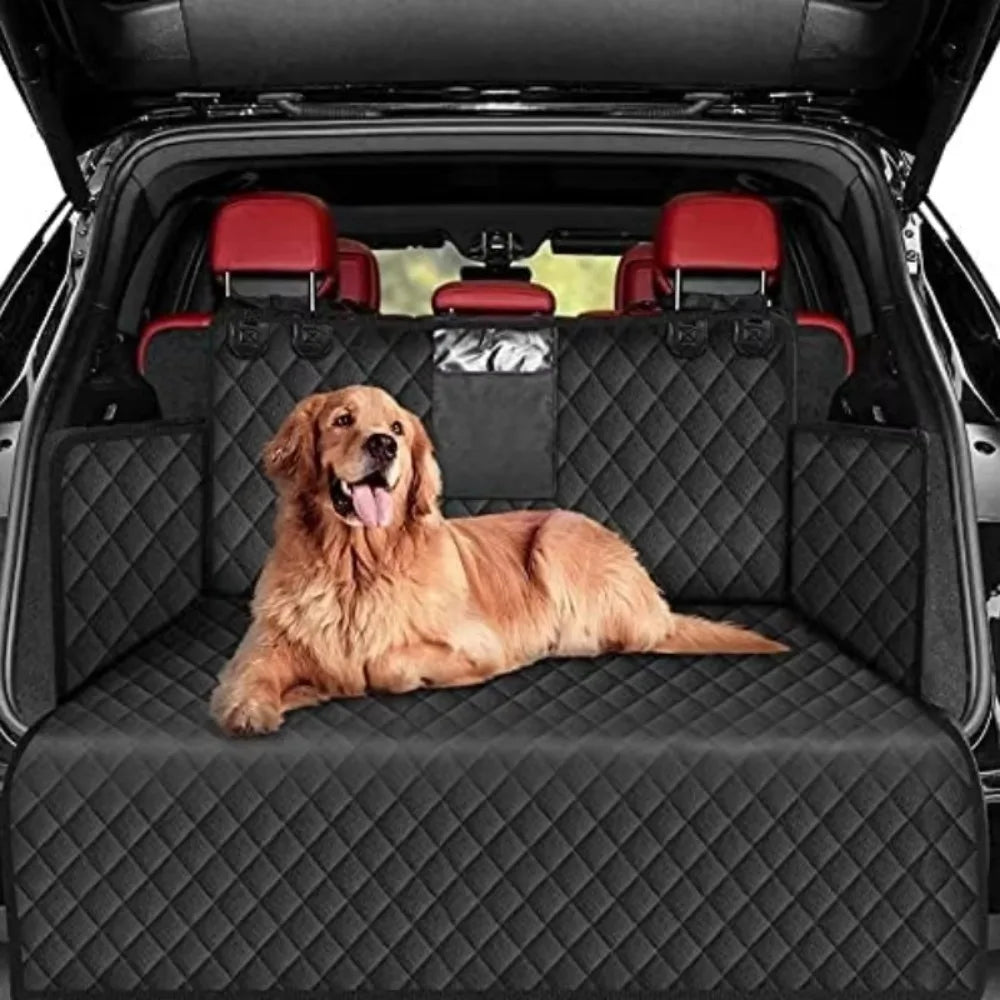 Ultimate Waterproof Dog Car Seat Cover - Durable, Wear-Resistant SUV Protector, Easy to Install & Portable!