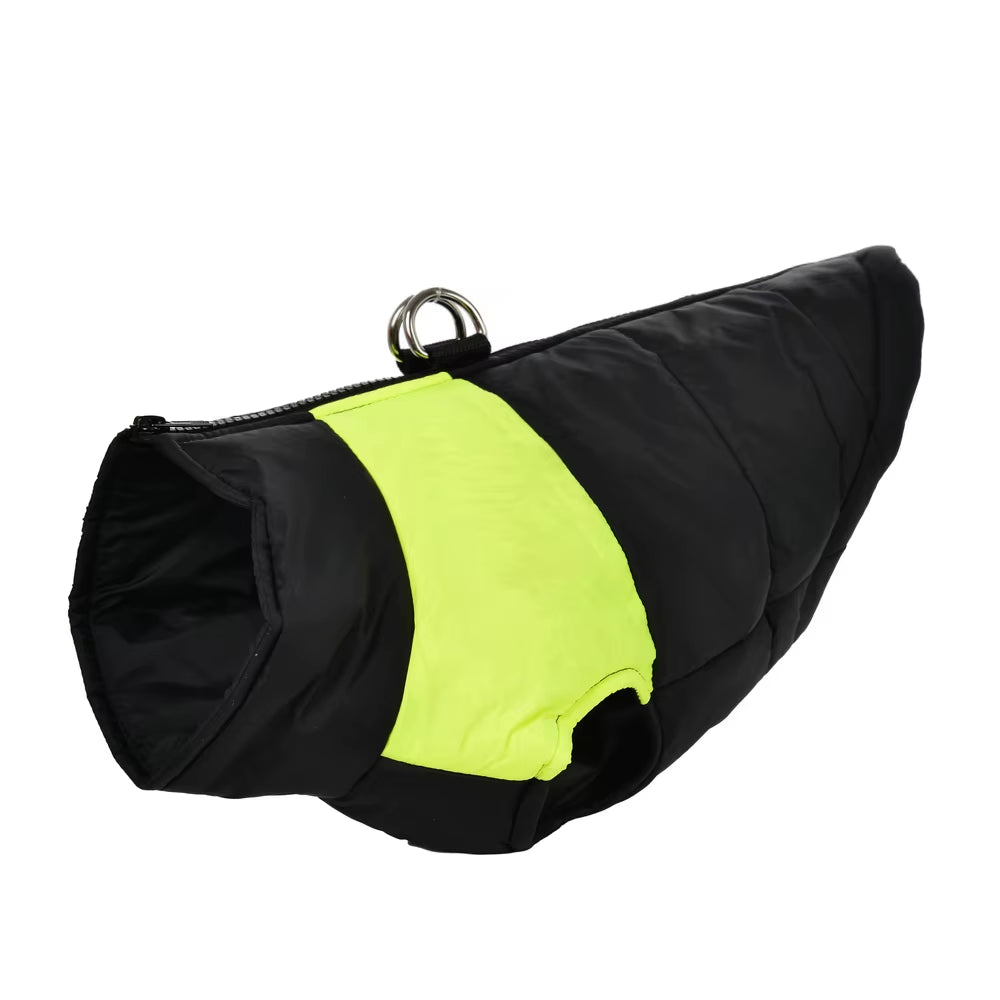 Premium Waterproof Winter Vest Jacket for Small Dogs & Cats - Cozy Outdoor Coat with D-Ring for Pugs, Labradors & More!