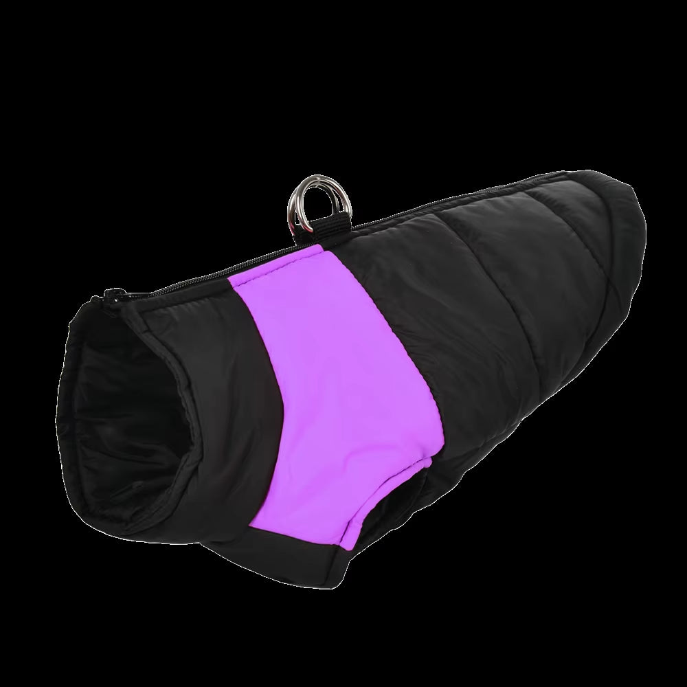 Premium Waterproof Winter Vest Jacket for Small Dogs & Cats - Cozy Outdoor Coat with D-Ring for Pugs, Labradors & More!